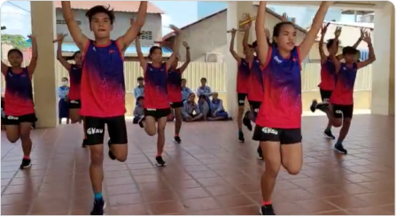 East Asian Games Opening Ceremony Practice Video